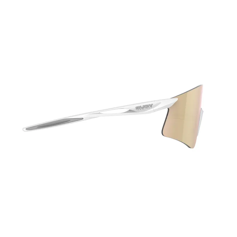 Rudy Project Astral X RP Optics Sunglasses in White Matte/Multilaser Rose Gold-1