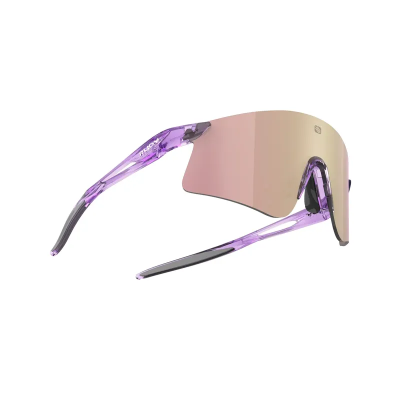 Rudy Project Astral X RP Optics Sunglasses in Crystal Lilac Gloss/Multilaser Rose Gold-5