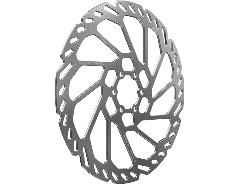Shimano RT-6B750 200mm 6-Bolt Rotor 2.2mm Thickness in Silver/Black-1