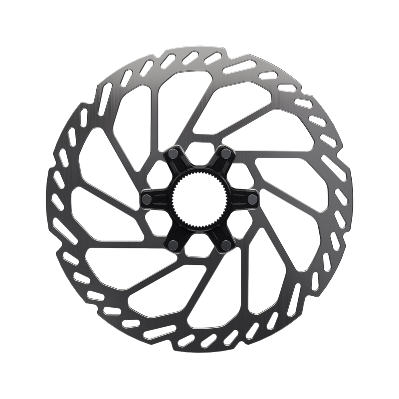 Balfes Bikes Shimano RT-CL750 200mm Centre Lock Rotor with Internal Lock Ring 2.2mm Thickness in Silver/Black | Free postage over £30, £10 off first order, price match & 0% finance.