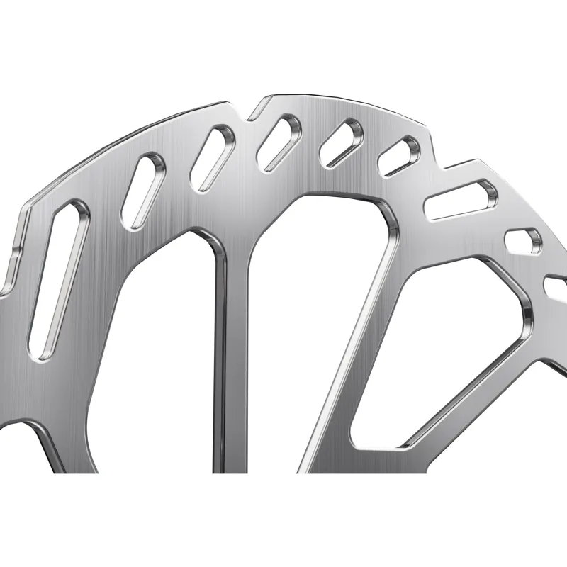Shimano RT-CL750 200mm Centre Lock Rotor with External Lock Ring 2.2mm Thickness in Silver/Black-2