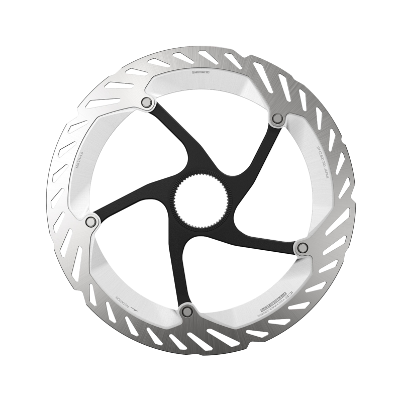 Balfes Bikes Shimano RT-CL800 Ice Tech FREEZA rotor with internal magnet lockring - 203 mm | Free postage over £30, £10 off first order, price match & 0% finance.