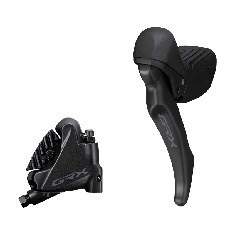 Balfes Bikes Shimano BL-RX610 GRX hydraulic disc brake lever with BR-RX410 calliper - left rear | Free postage over £30, £10 off first order, price match & 0% finance.