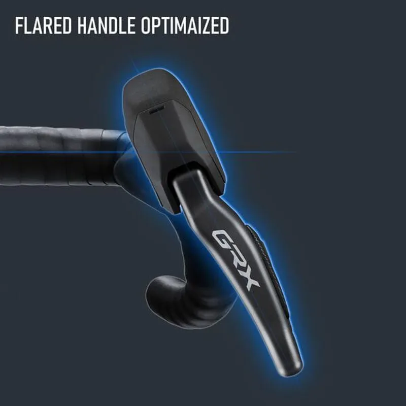 Shimano ST-RX825 GRX Di2 Shift Hydraulic STI Lever 2-Speed Left Hand in Black-8