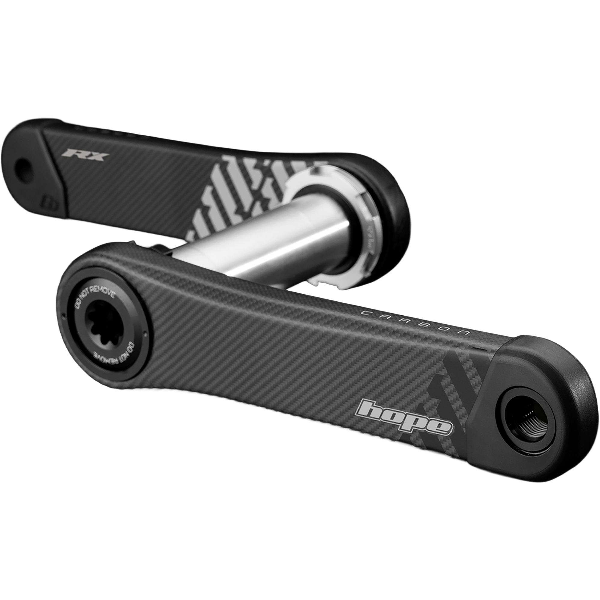 Hope Rx Chain Set Hope Carbon RX Crankset in Black