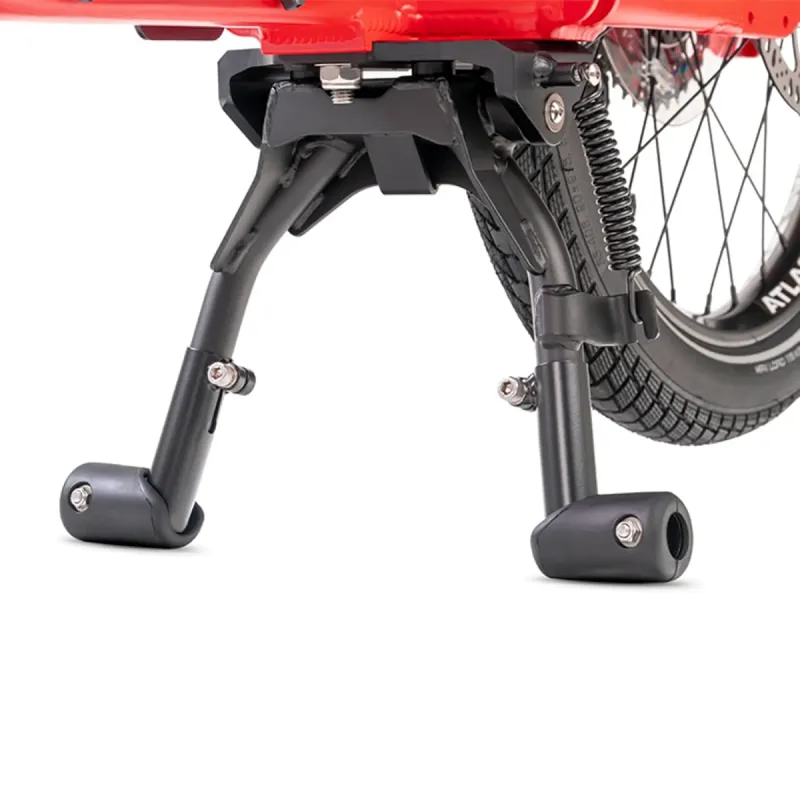 Tern Quick Haul Long D9 Performance 500Wh Electric Cargo Bike 2027 in Satin Traffic Red-8