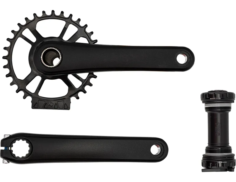 Specialized Crank Pw 2-PIECE 175mm Crankset Alloy Bsa 24mm Spindle Dm 32T Ring 1X 52.7mm Cl W/ Bottom Bracket
