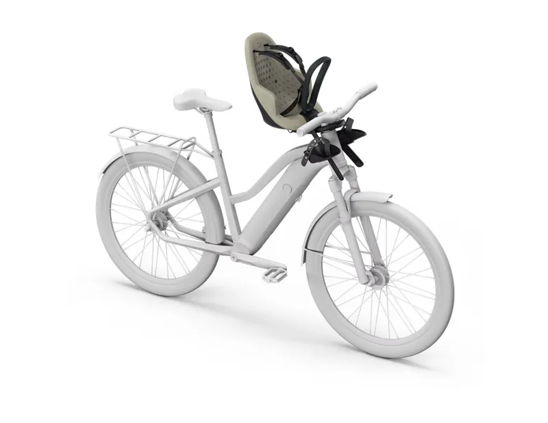Thule Yepp 2 Mini Front Mount Child Bike Seat in Soft Sand-3
