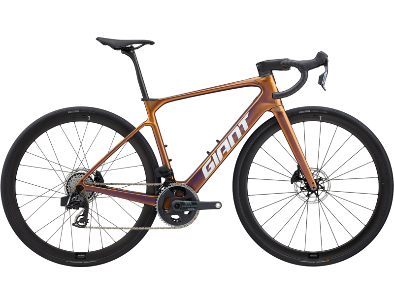 Balfes Bikes Giant Defy Advanced E+ Elite 1 Electric Road Bike 2026 in Meteor Storm | Free postage over £30, £10 off first order, price match & 0% finance.
