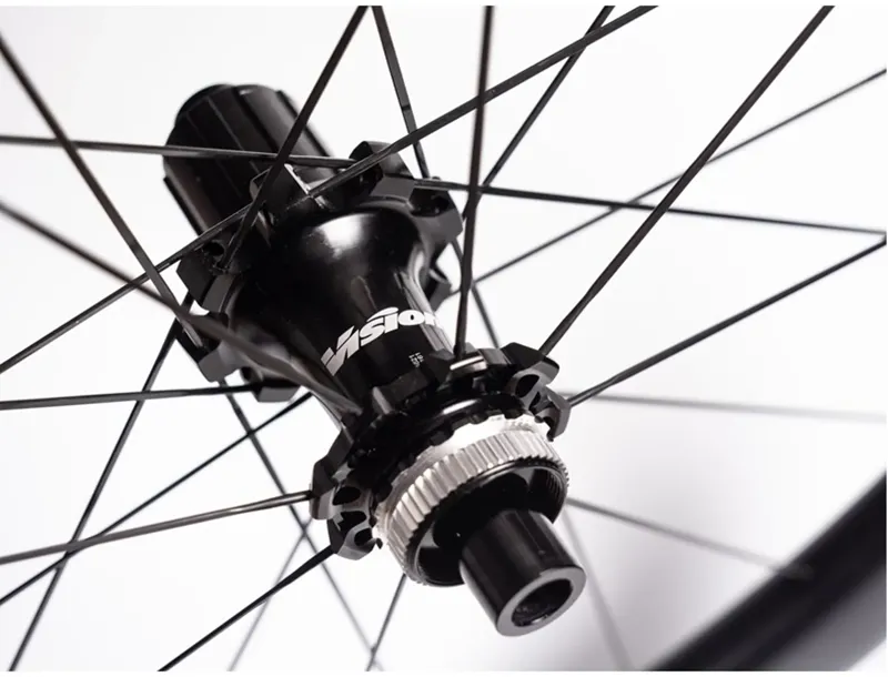 Vision SC 60 Disc Carbon 700c Road Wheelset XDR in Black-9