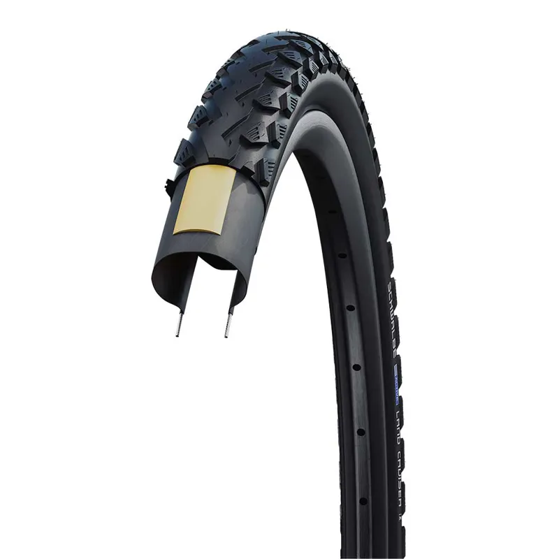 Schwalbe Land Cruiser 26x2.0 Inch Hybrid Bike Tyre in Black -2