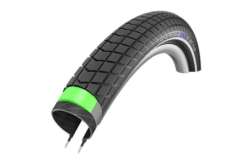 Schwalbe Big Ben Plus GreenGuard +Reflex Tyre in Black 20x2.15