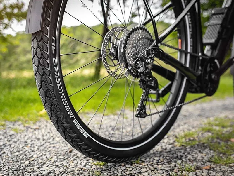 Schwalbe Al Grounder Perf RaceGuard 27.5x2.35 Tyre in Black/Reflective-4