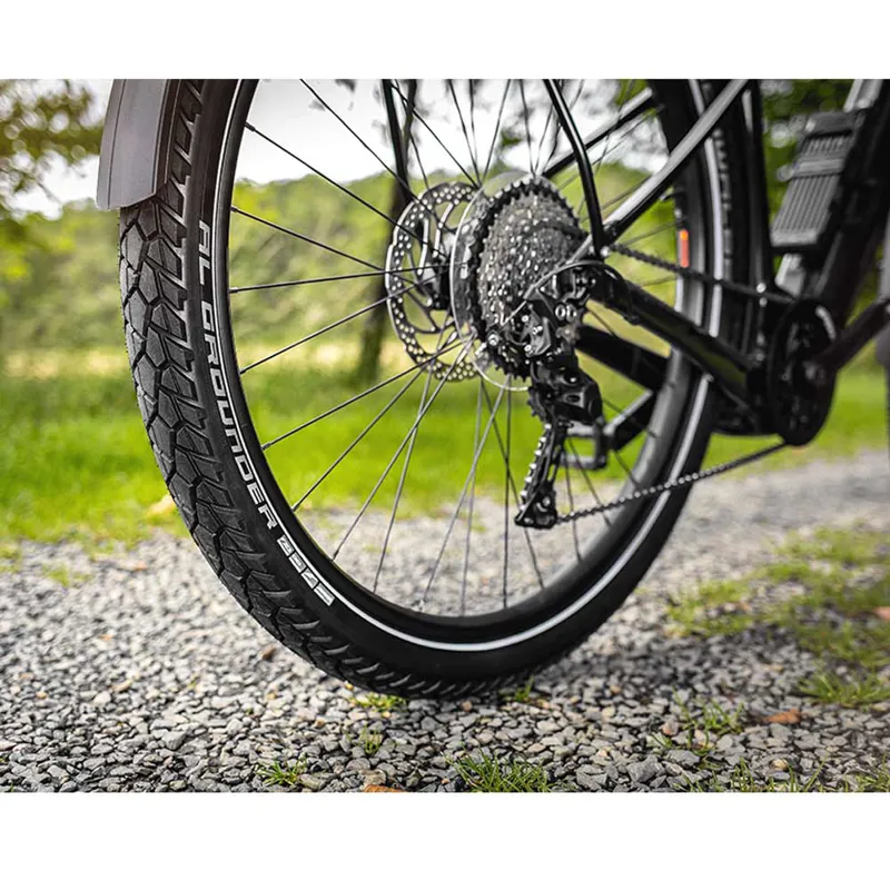 Schwalbe Al Grounder Perf RaceGuard 27.5x2.35 Tyre in Black/Reflective-4