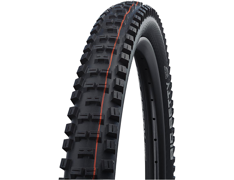 Balfes Bikes Schwalbe Big Betty Evo Super Trail TLE Tyre 26 x 2.40 in Black | Free postage over £30, £10 off first order, price match & 0% finance.