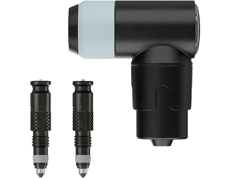 Schwalbe Clik Valve Conversion Kit Presta-SCV Including Pump Head in Black