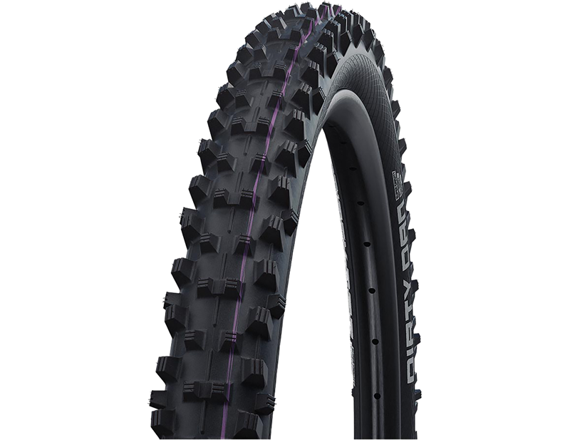 Balfes Bikes Schwalbe Dirty Dan Super Downhill 29x2.35 TLE Tyre in Black | Free postage over £30, £10 off first order, price match & 0% finance.