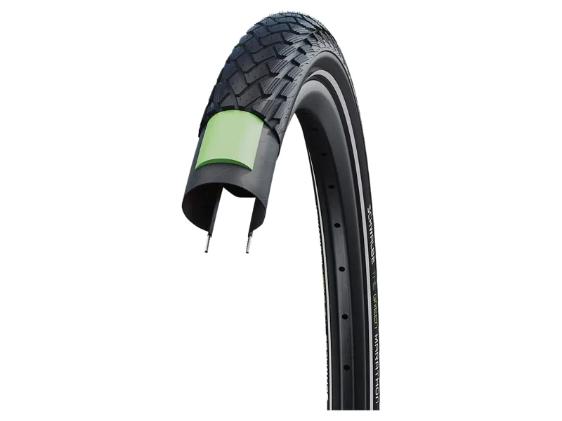 Schwalbe Green Marathon 24 Inch Tyre In Black-2