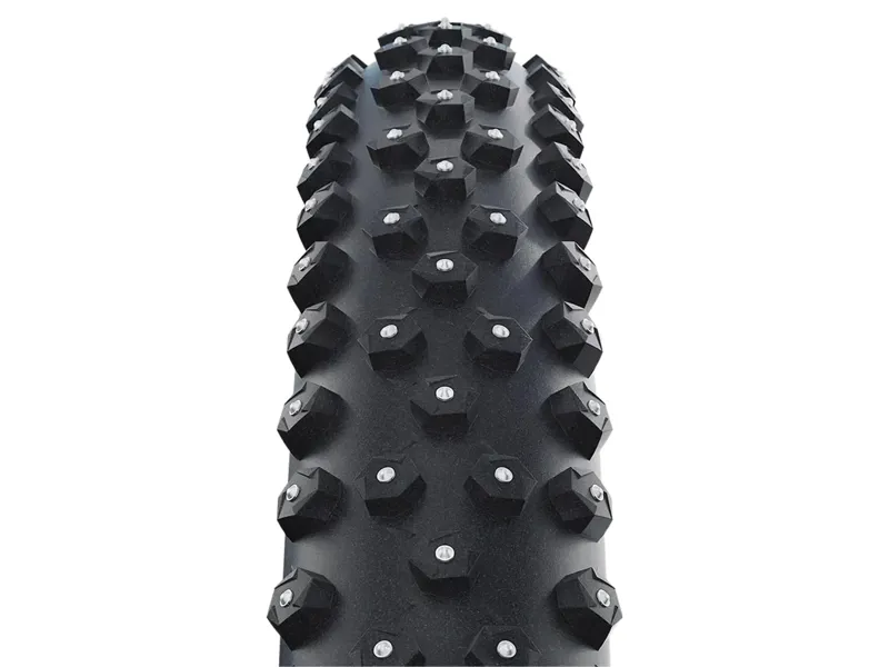Schwalbe Ice Spiker Pro DD Raceguard TLE 27.5x2.60 E25 Folding Tyre in Black-1