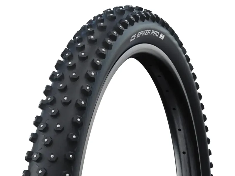 Schwalbe Ice Spiker Pro DD Raceguard TLE 29x2.25 E25 Folding Tyre in Black-1
