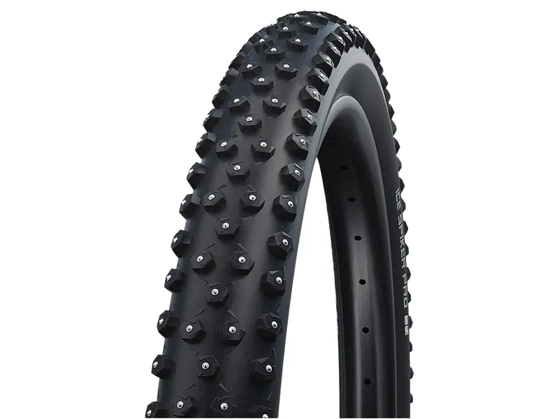 Schwalbe Ice Spiker Pro DD Raceguard TLE 29x2.25 E25 Folding Tyre in Black