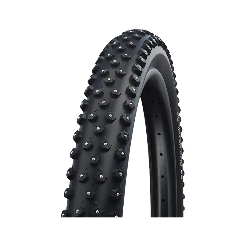 Balfes Bikes Schwalbe Ice Spiker Pro DD Raceguard TLE 29x2.25 E25 Folding Tyre in Black | Free postage over £30, £10 off first order, price match & 0% finance.