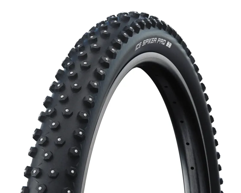Schwalbe Ice Spiker Pro DD Raceguard TLE 29x2.25 E25 Folding Tyre in Black-1
