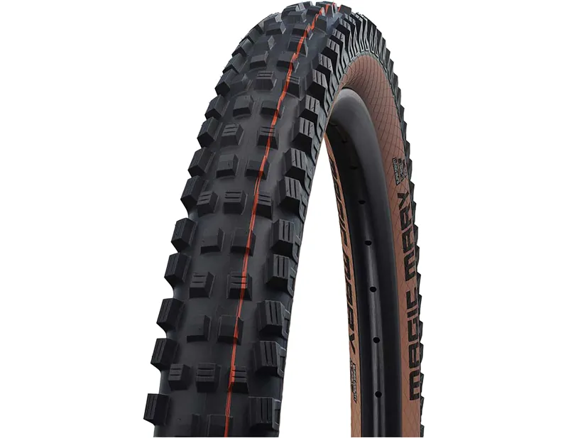 Balfes Bikes Schwalbe Magic Mary Evo Super Gravity Soft TLE Tyre 29x2.4 in Bronze | Free postage over £30, £10 off first order, price match & 0% finance.
