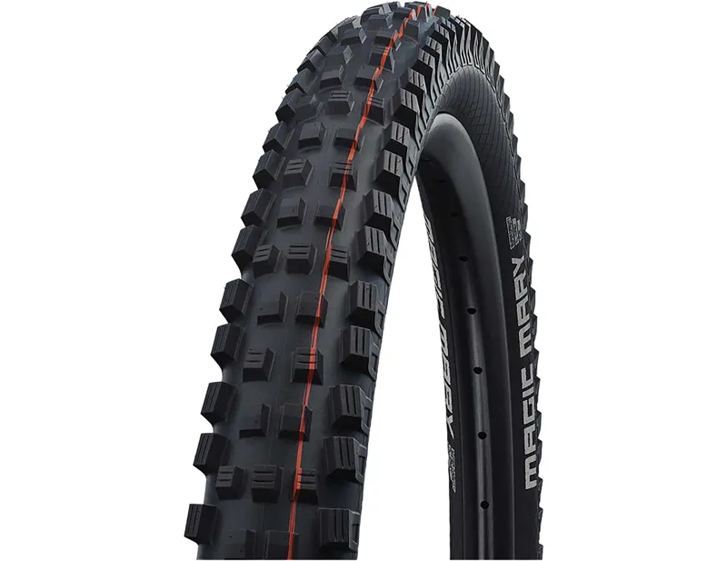 Balfes Bikes Schwalbe Magic Mary Super Trail Soft TLE Tyre 27.5x2.40 in Black | Free postage over £30, £10 off first order, price match & 0% finance.