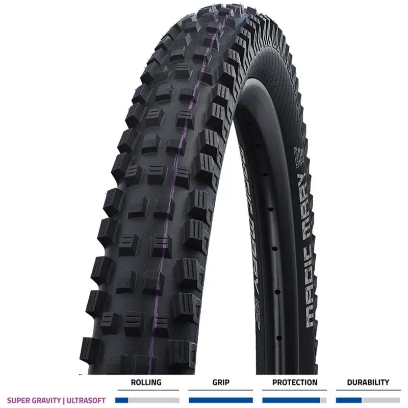 Balfes Bikes Schwalbe Magic Mary SuperG U-Soft 26x2.35 Fold TLE | Free postage over £30, £10 off first order, price match & 0% finance.