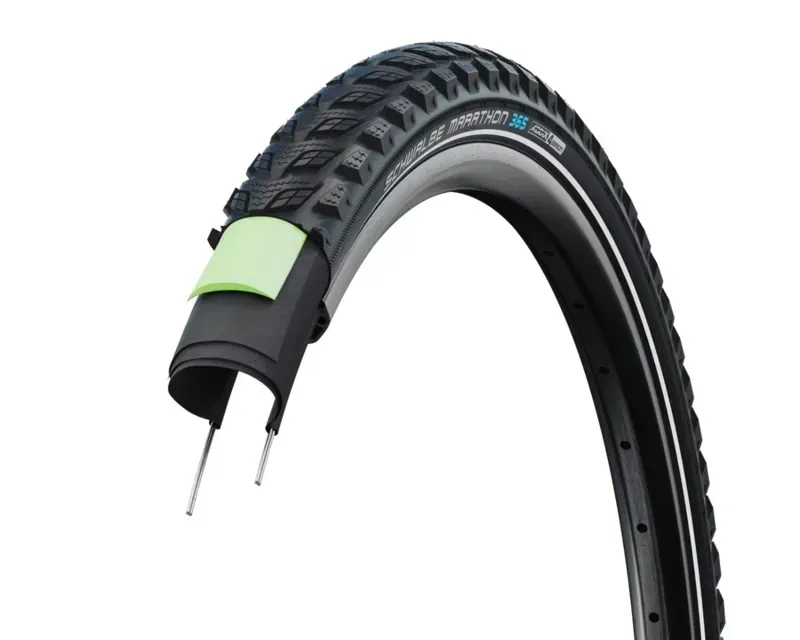 Schwalbe Marathon 365 Performance Greenguard T-S 28x2.00 Tyre in Black-1