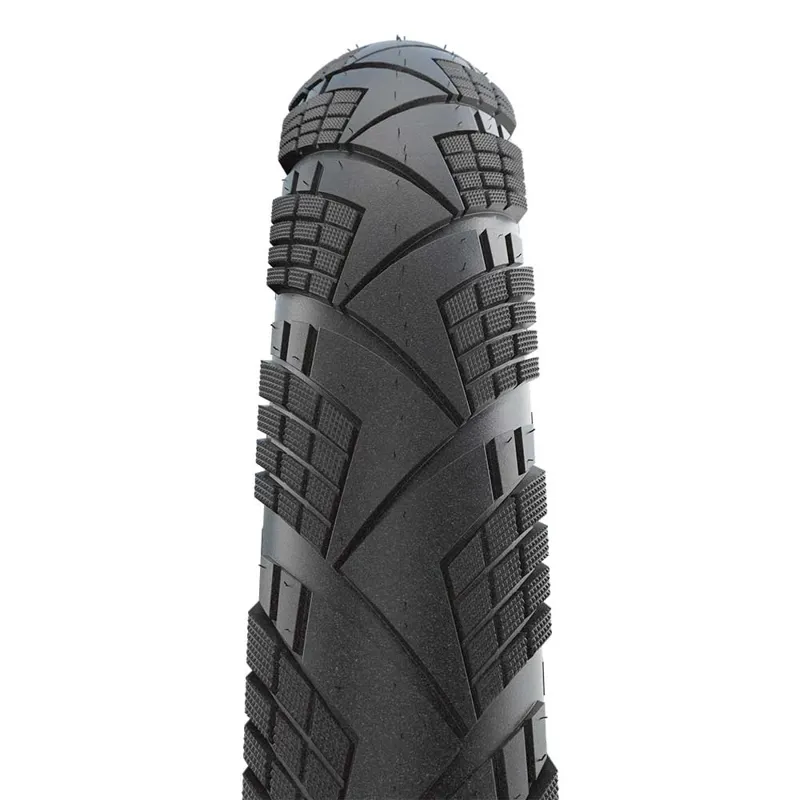 Schwalbe Marathon Efficiency Evo S/Race VG Folding Tyre 700x38C in Black-1