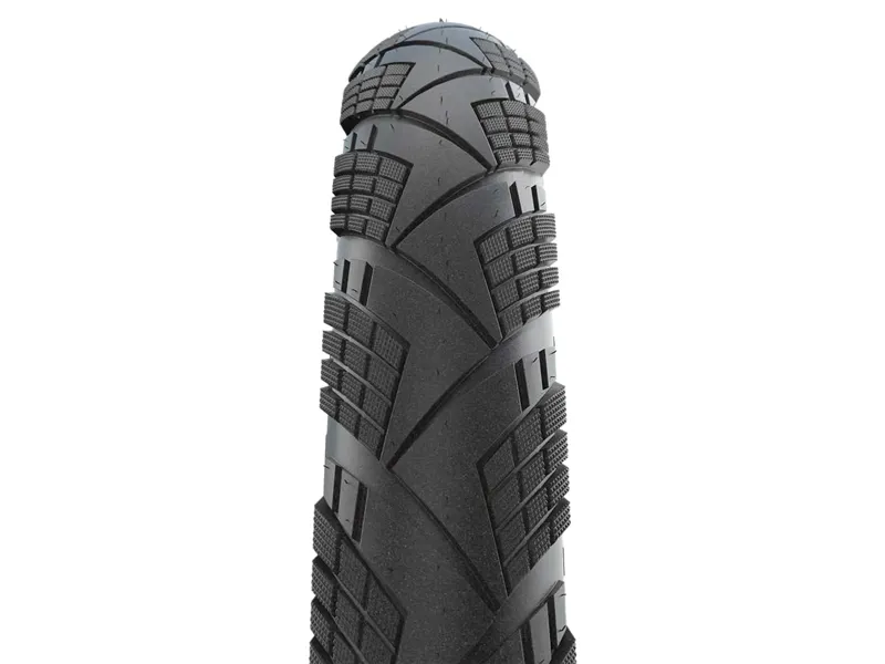 Schwalbe Marathon Efficiency Evo Super Race V-Guard Folding Tyre 28 Inch in Black-1