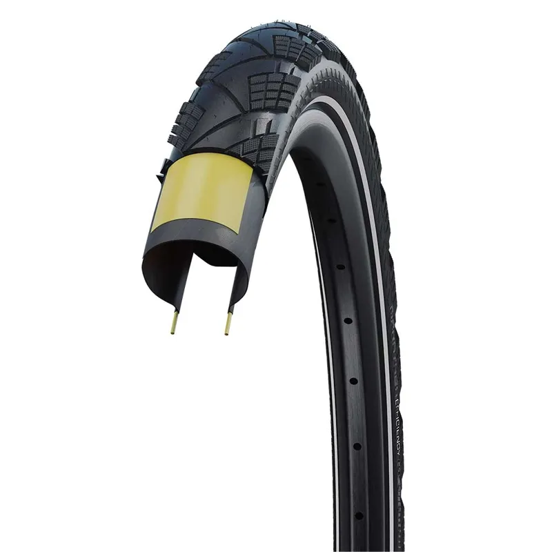 Schwalbe Marathon Efficiency Evo Super Race V-Guard Folding Tyre 28 Inch in Black-2