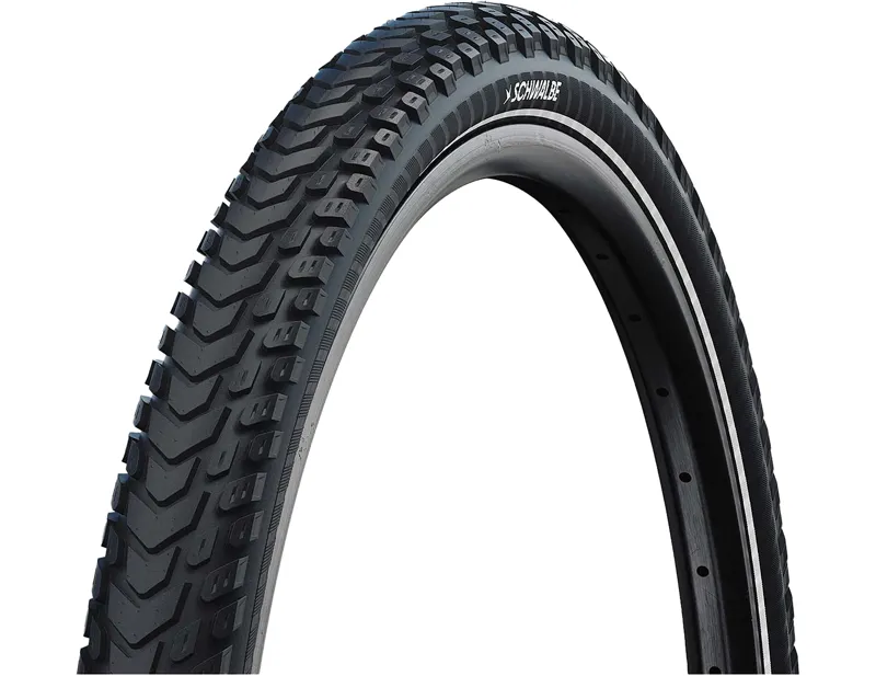 Schwalbe Marathon Mondial Performance RaceGuard Tyre 700c in Black/Reflex