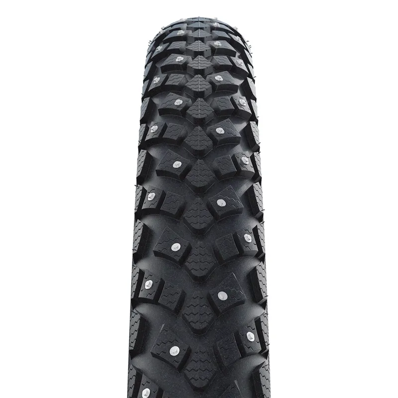 Schwalbe Marathon Winter Plus Smartguard 28x2.15 Spiked Tyre in Black/Reflex-1