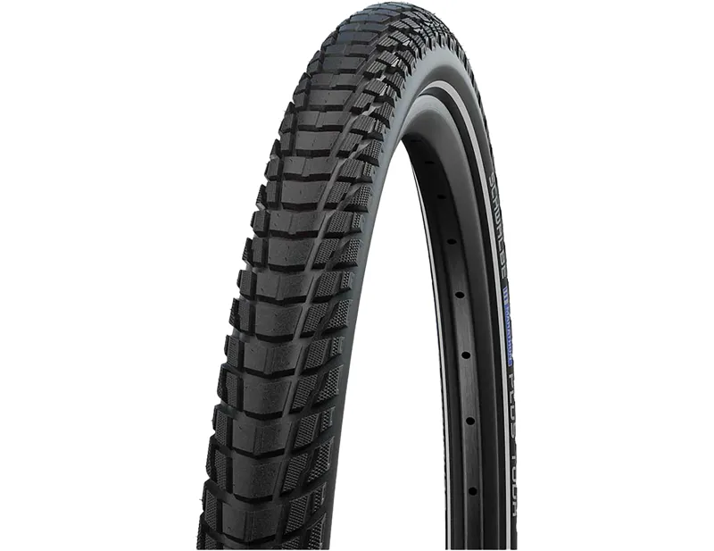 Schwalbe Marathon Plus Tour Smart DualGuard Tyre 28 Inch in Black/Reflex