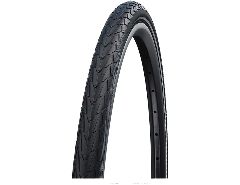Schwalbe Marathon Racer Raceguard Tyre 700C in Black/Reflective