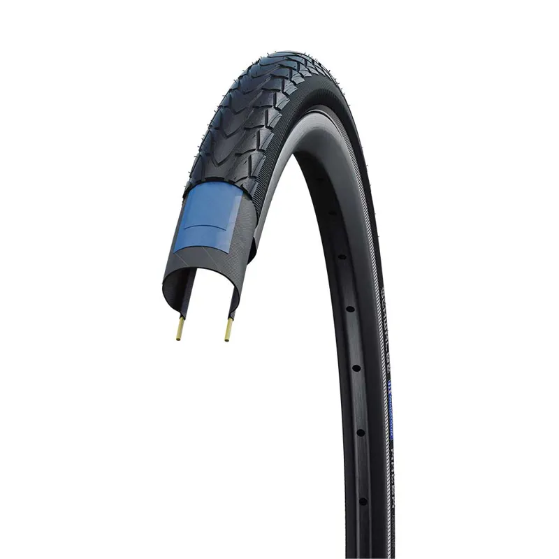 Schwalbe Marathon Racer Raceguard Tyre in Black/Reflective-2