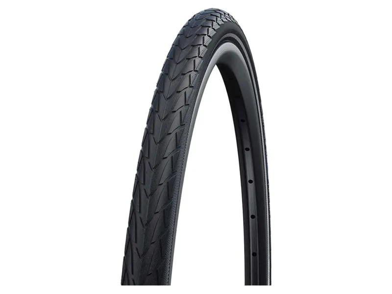 Schwalbe Marathon Racer Raceguard Tyre 700c in Black/Reflective-3