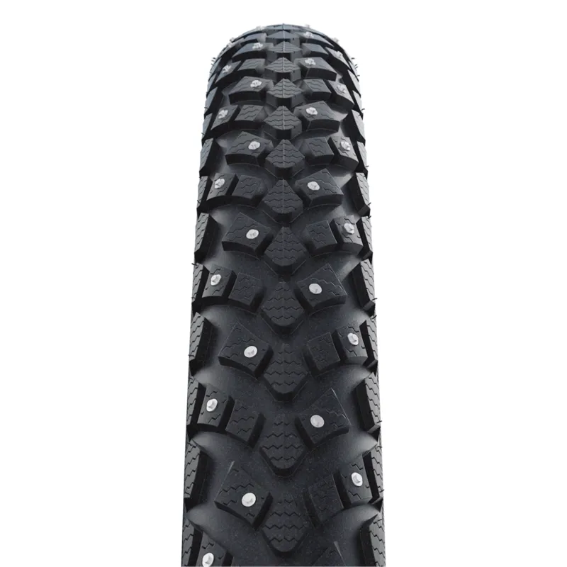 Schwalbe Marathon Winter Plus SmartGuard Tyre 28x1.60 Spiked in Black-1