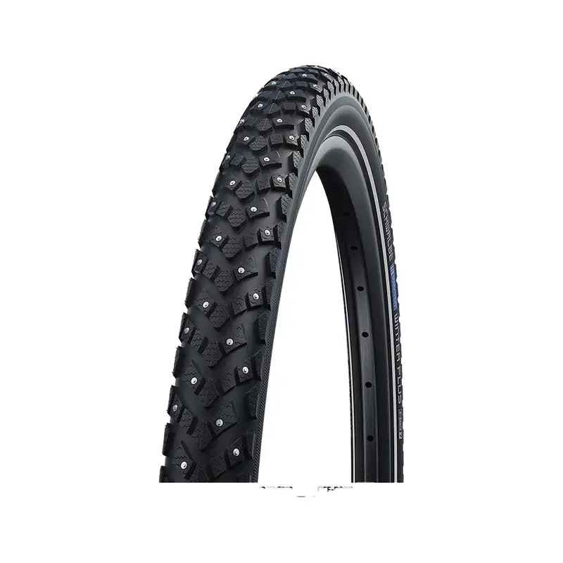 Balfes Bikes Schwalbe Marathon Winter RaceGuard Tyre 700x35 in Black/Reflective | Free postage over £30, £10 off first order, price match & 0% finance.