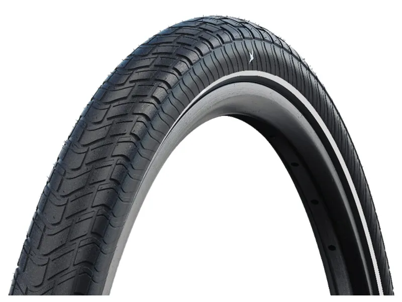 Schwalbe Motion Big Apple RaceGuard 27.5 Inch Tyre in Black/Reflective-1
