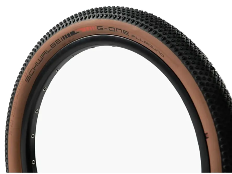 Balfes Bikes Brompton Schwalbe One G-One Speed Tyre 20 Inch in Black/Brown | Free postage over £30, £10 off first order, price match & 0% finance.