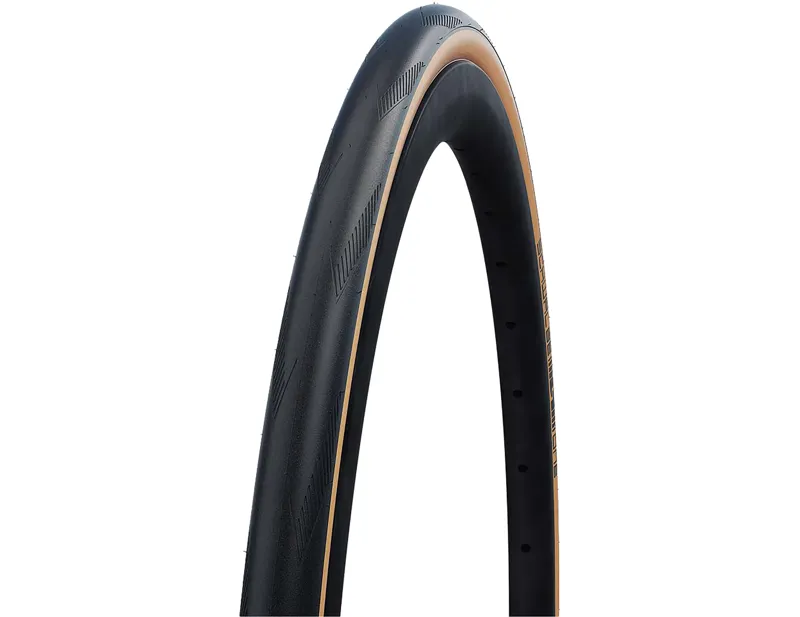 Schwalbe One Performance RaceGuard Folding Tyre 700c 25c in Tan