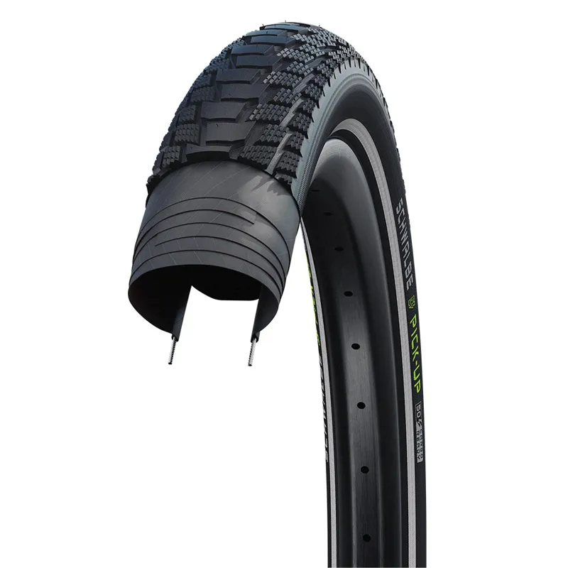 Schwalbe Pick-up Perf Super Defense Tyre 24x2.35 in Black/Reflective-2