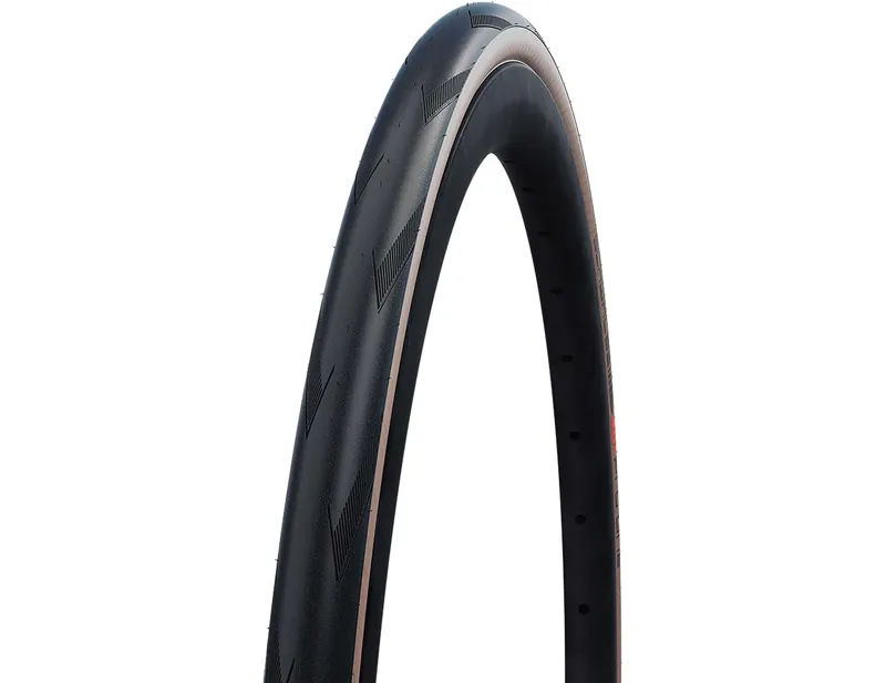 Schwalbe Pro One Evo Super Race V-Guard TLE Folding Tyre 700x34c in Transparent