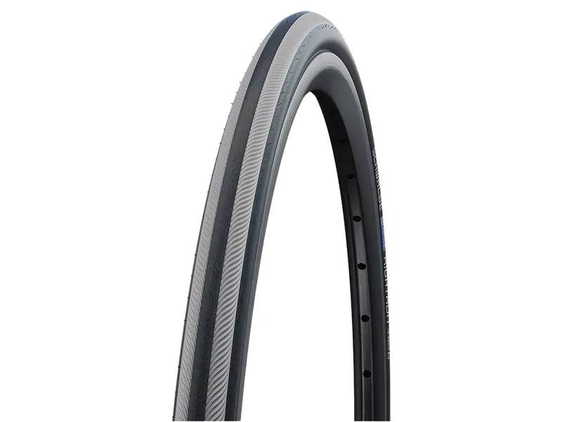 Schwalbe Rightrun K-Guard 24x1.00 Wheelchair Tyre in Black/Grey