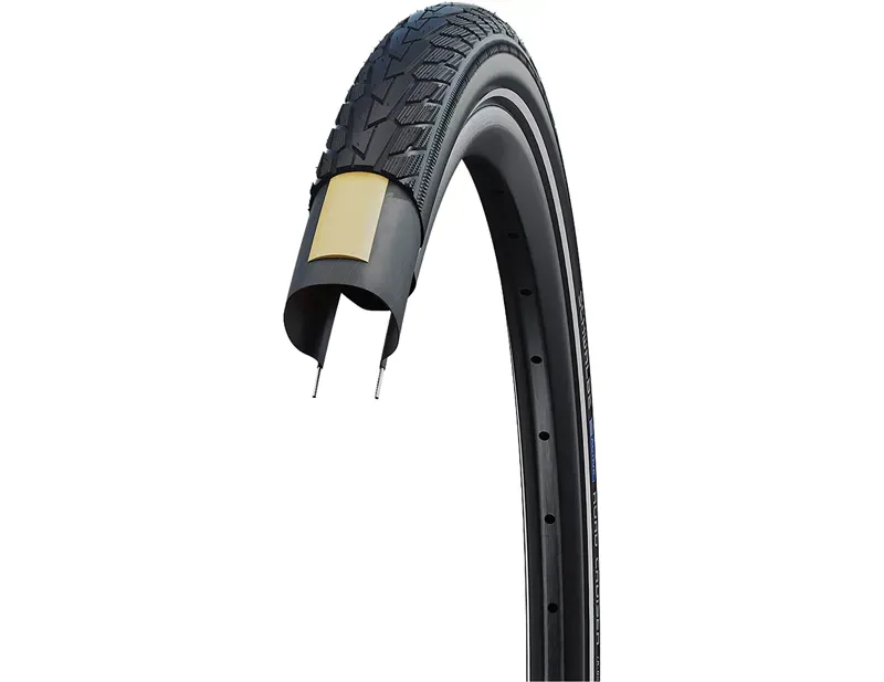 Schwalbe Road Cruiser K-Guard Road Tyre 700x32 in Black/White-2