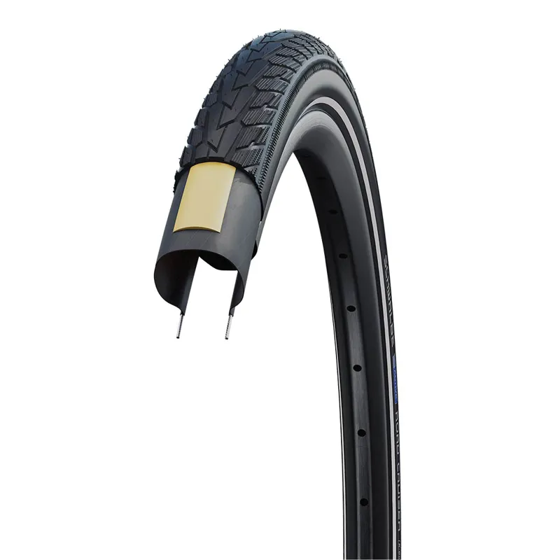 Schwalbe Road Cruiser K-Guard Tyre 700x35 in Black/Reflective-2